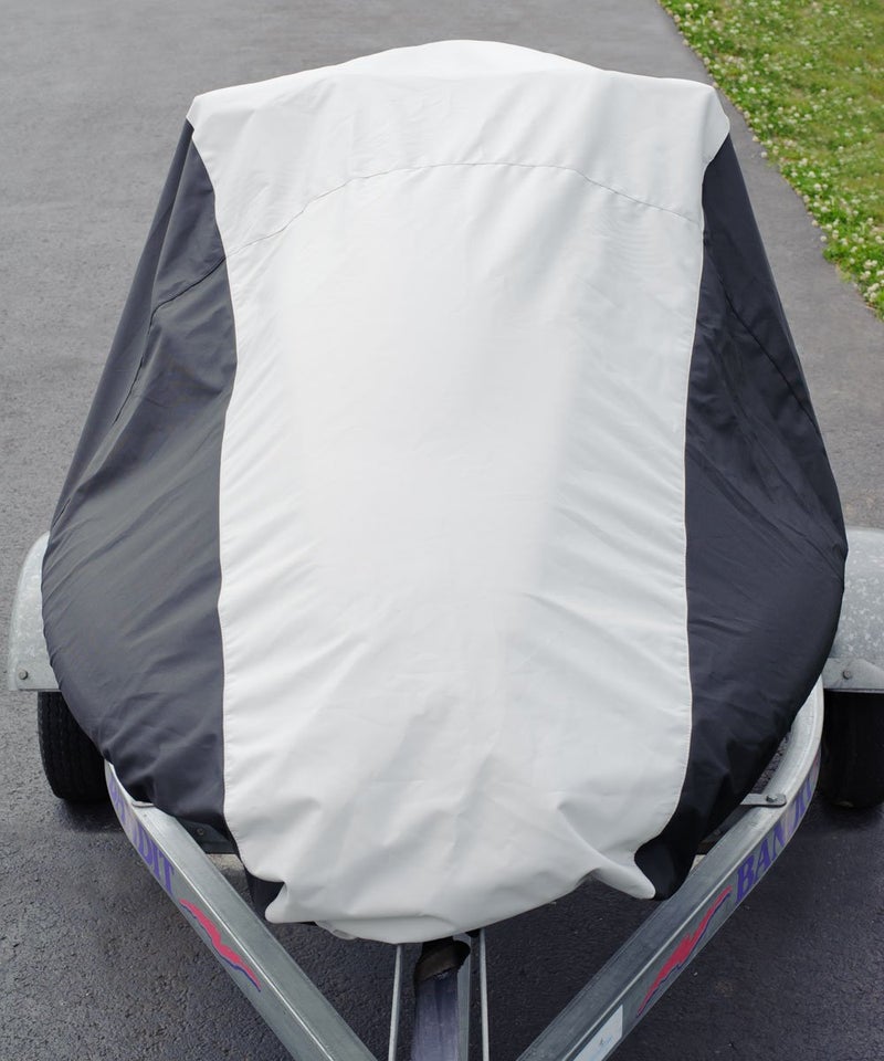 Budge Deluxe Jet Ski Cover Fits Jet Skis 121" to 135" Long x 36.75" Wide, Black/Gray (BA231212015) - Image 2